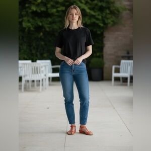 Alfani Persimmon Wedge Sandal SZ 10.5 Slip On Comfort Sole Retro Coquette Women‎